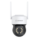 3MP PT Wireless Security Camera, Pan & Tilt WiFi IP Cameras for SANNCE N48WHE/N98WHE/N44WEF, AI Human Detection, Work with Alexa, 100ft Night Vision, Remote Access & Smart Motion Alerts